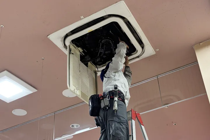 エアコン定期清掃・保守の流れ3